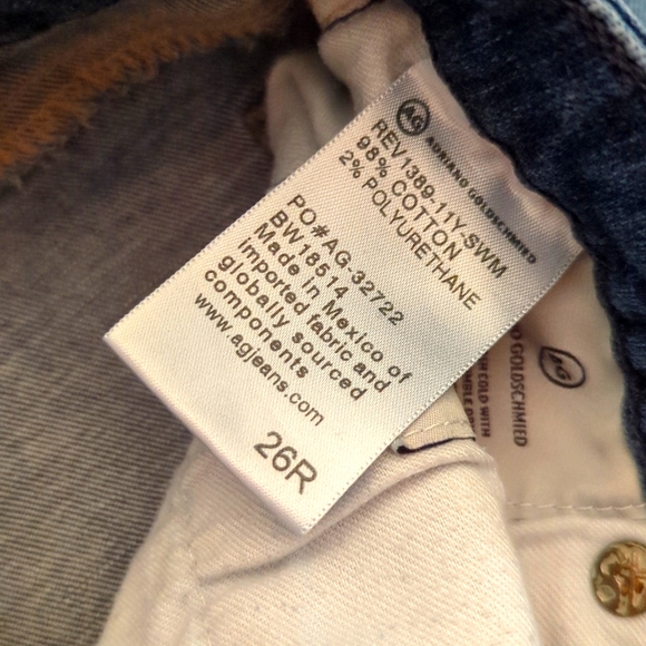 AG Adriano Goldschmidt The Legging Super Skinny Ankle, Distressed Jeans - Picture 5 of 5